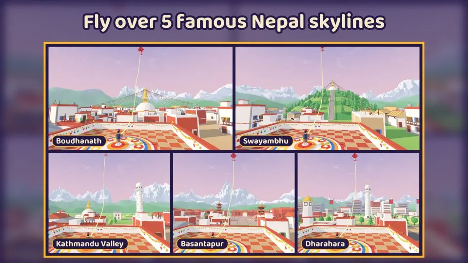 The five Nepal maps